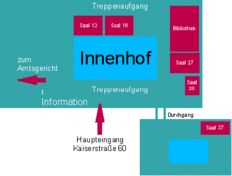 Amtsgericht Hildesheim Erdgeschoss Sitzungssäle